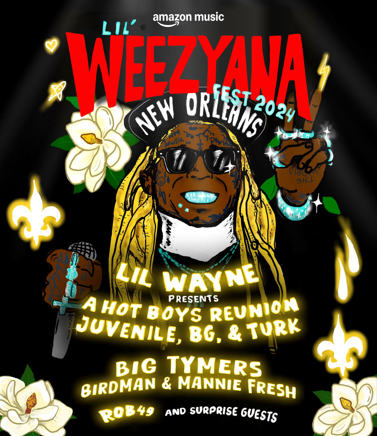 Lil Weezyana Fest 2024 Mixtape Legends